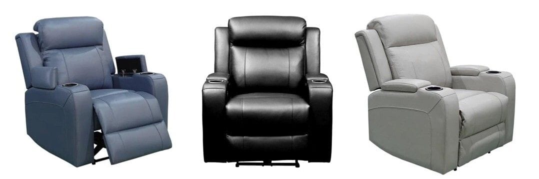 Arnold Electric Leather Recliner