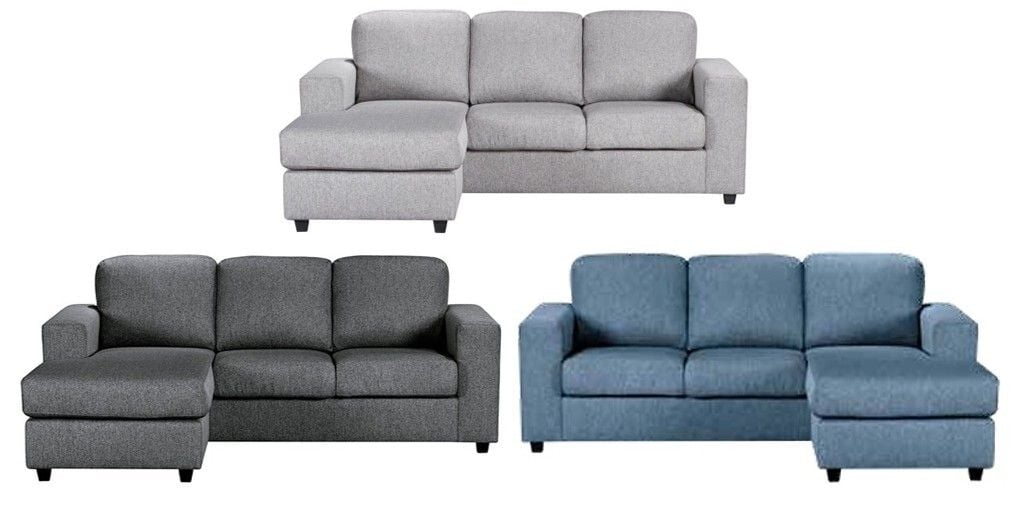 Alex 2 Seater Sofa with Reversible Chaise