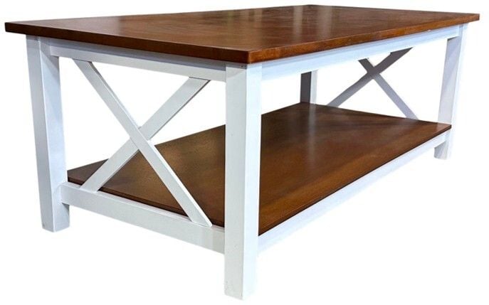 Crossback Two-Tone Coffee Table Related Crossback Two-Tone Coffee Table Related