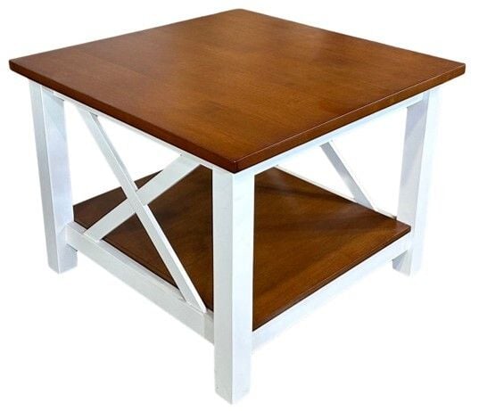 Crossback Two-Tone Lamp Table Related Crossback Two-Tone Lamp Table Related