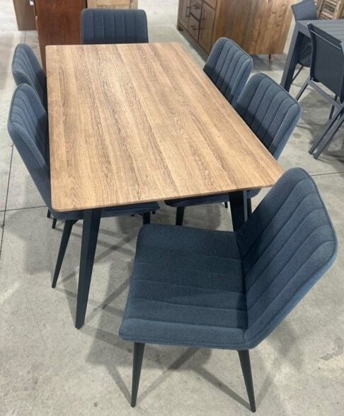 Reyes/Desi 7 Piece Dining Suite Related Reyes/Desi 7 Piece Dining Suite Related