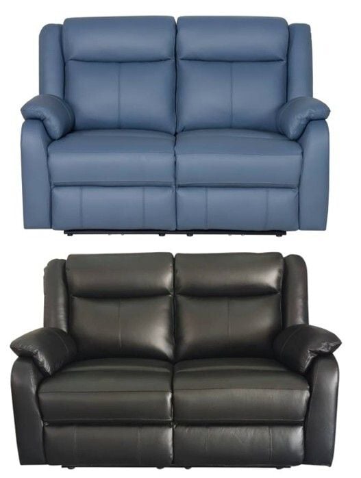 Pinnacles 2 Seat Electric Leather Reclining Lounge