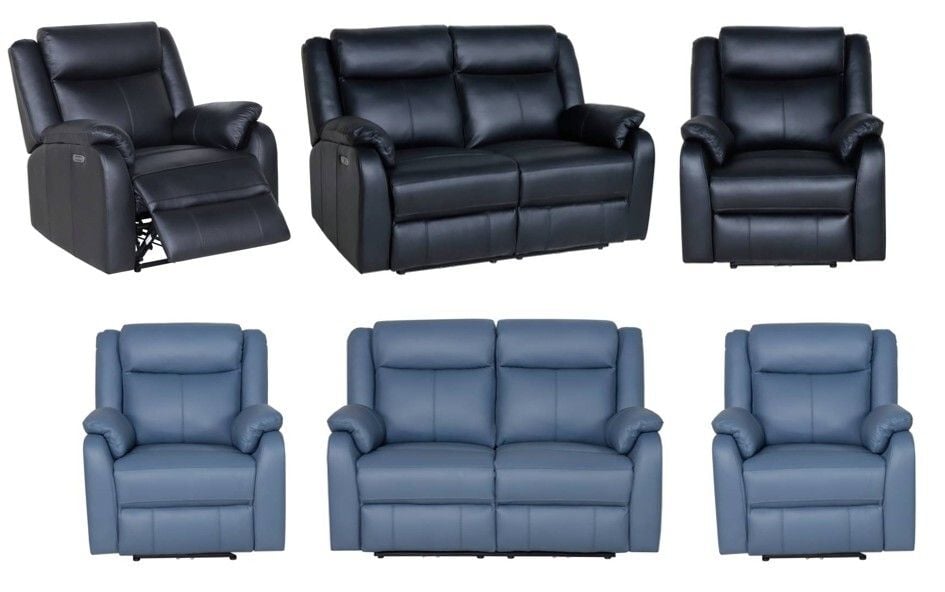 Pinnacles 2 Seater Electric Leather Lounge Suite Main Pinnacles 2 Seater Electric Leather Lounge Suite Main