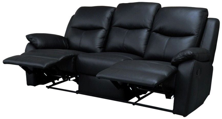 Sussex 3 Seater Leather Reclining Lounge Related Sussex 3 Seater Leather Reclining Lounge Related