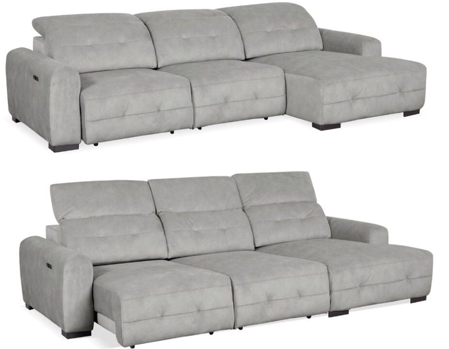 Jordan Electric Chaise Lounge with Extendable Seats Main Jordan Electric Chaise Lounge with Extendable Seats Main