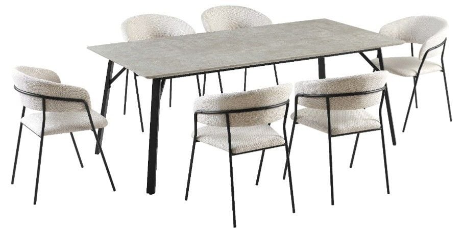 Primo 7 Piece Dining Suite Main Primo 7 Piece Dining Suite Main