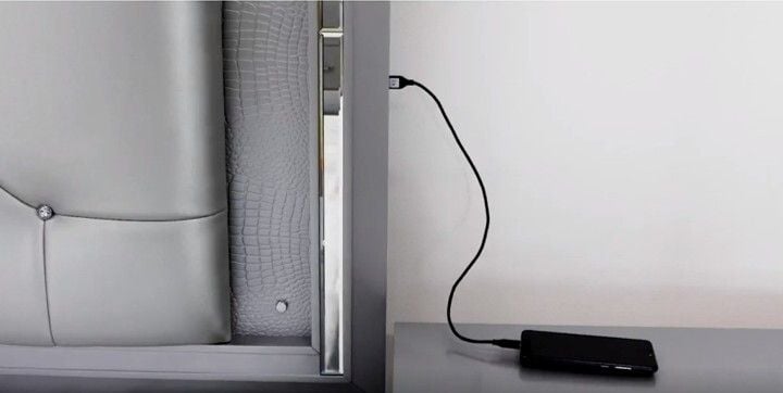 Veronica Queen Bed with LED Light Related Veronica Queen Bed with LED Light Related