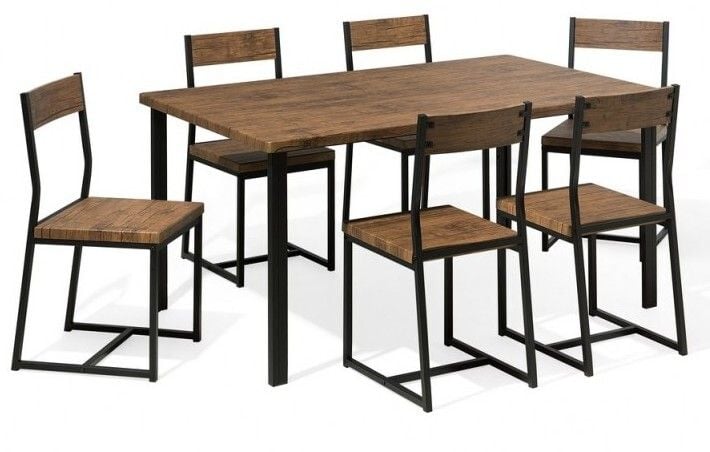 Ironstone 7 Piece Dining Suite Main Ironstone 7 Piece Dining Suite Main