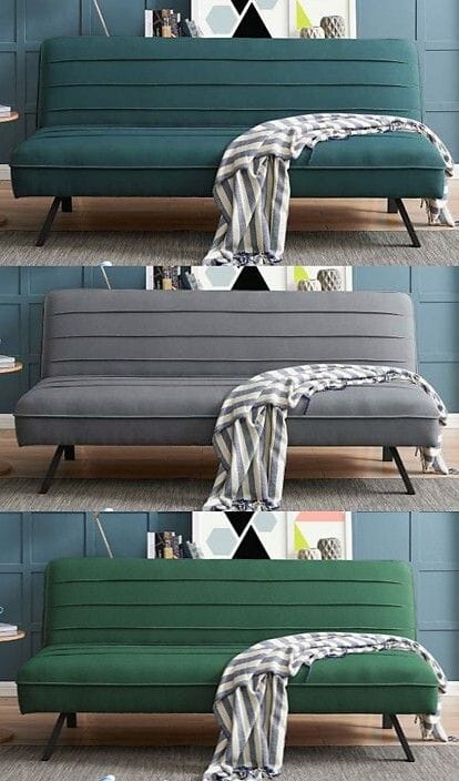 Pelle Click Clack Sofa Bed