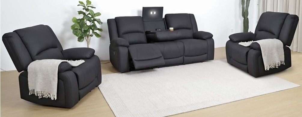 Baxtor 3 Seater Electric Lounge Suite Main Baxtor 3 Seater Electric Lounge Suite Main