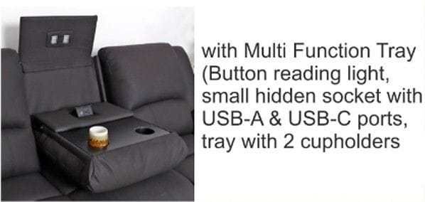 Baxtor 3 Seater Electric Lounge Suite Related