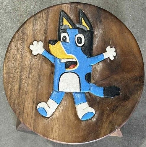 Bluey Timber Kids Stool Related