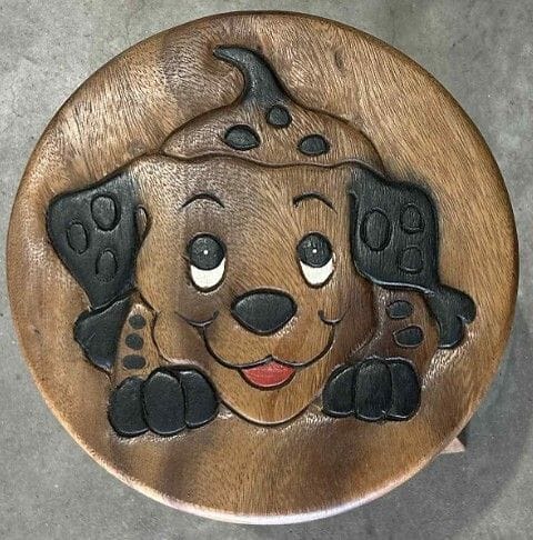 Dog Timber Kids Stool Related