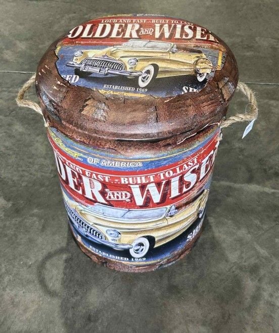 Older & Wiser Storage Stool - Large Main Older & Wiser Storage Stool - Large Main