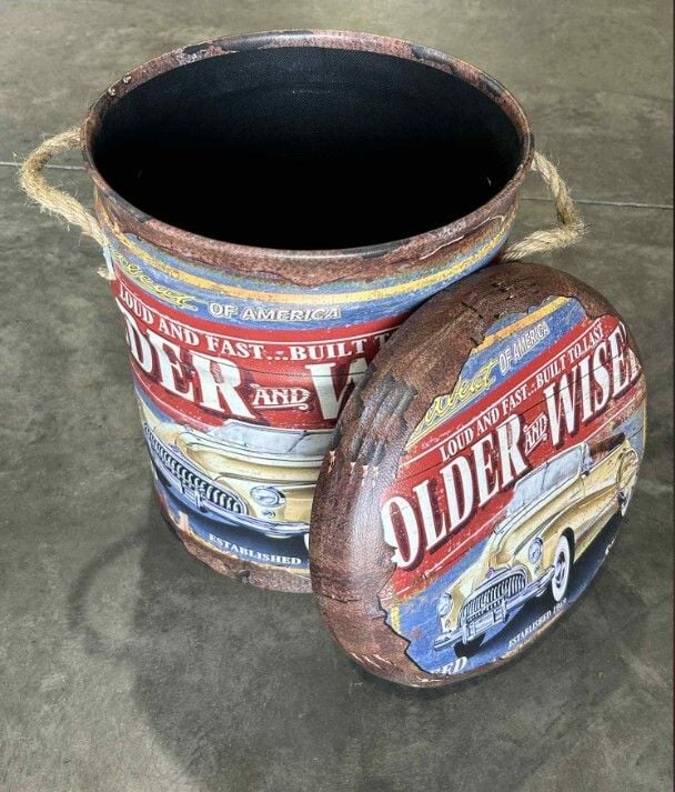 Older & Wiser Storage Stool - Small Related Older & Wiser Storage Stool - Small Related