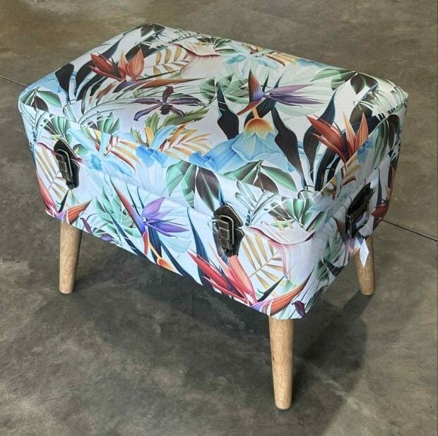 Birds Of Paradise Storage Seat - Large