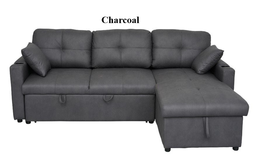 Romy Sofa Bed with Reversible Storage Chaise Related Romy Sofa Bed with Reversible Storage Chaise Related
