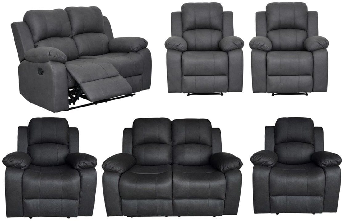 Valor 2 Seater Reclining Lounge Suite