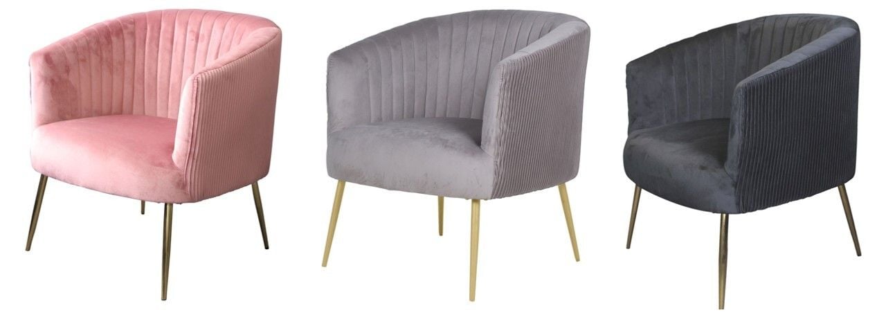 Perla Velvet Chair