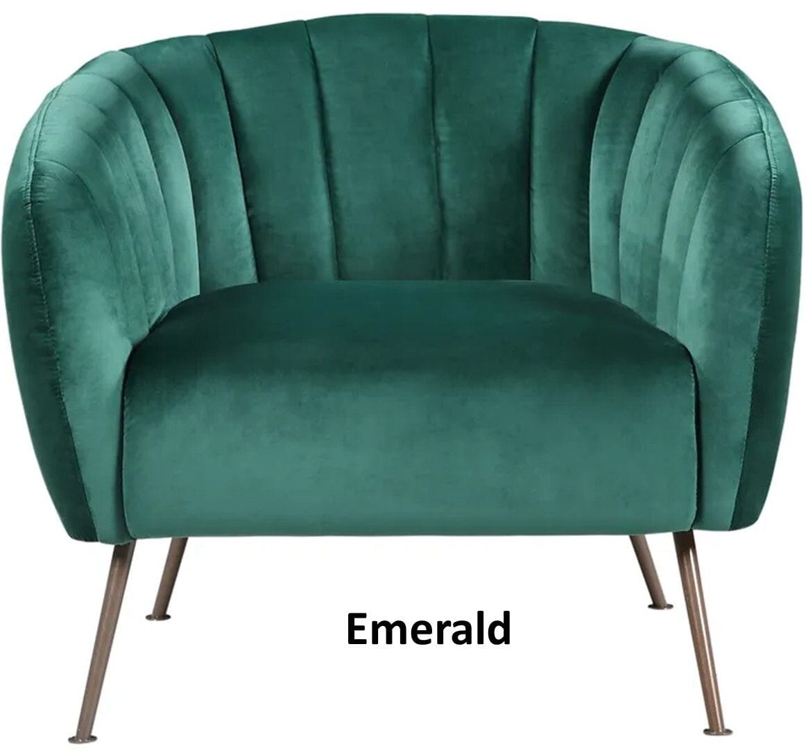Monet Velvet Accent Chair Related