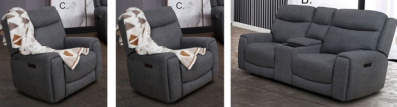 Frontier 2 Seater Electric Lounge Suite