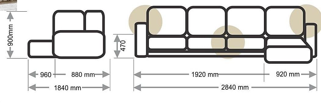 Brompton Corner Sofa Bed Related