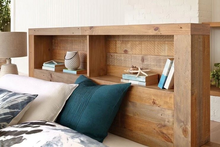 Cassie Queen Bookcase Bed Related