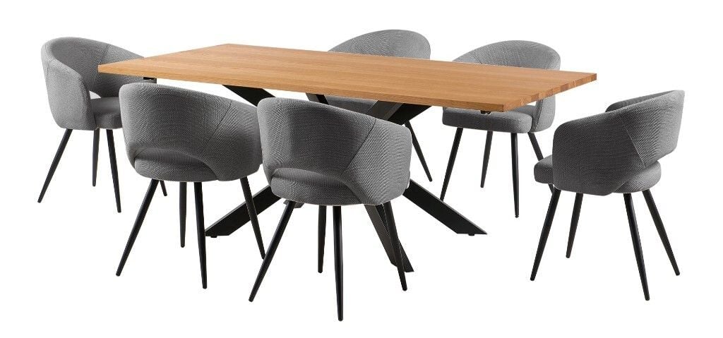 Barlow 7 Piece Dining Suite with Matzo Chairs Related Barlow 7 Piece Dining Suite with Matzo Chairs Related