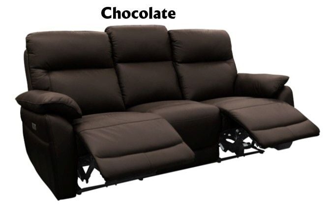 Aspect Leather Electric Reclining 3 Seater Lounge Related Aspect Leather Electric Reclining 3 Seater Lounge Related
