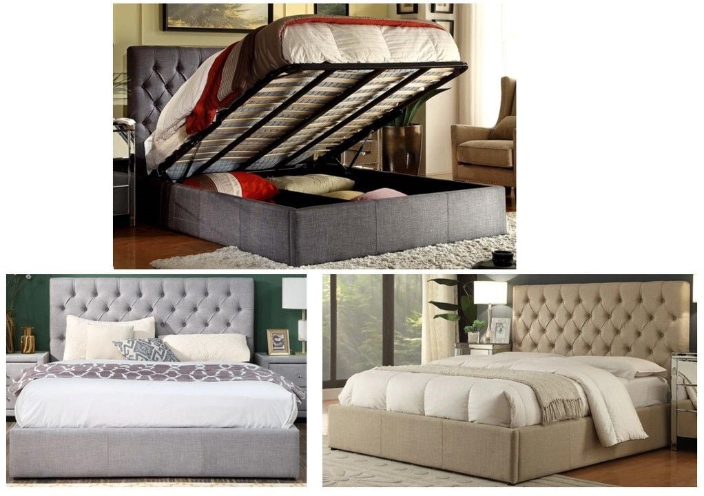 Cameo King Gas Lift Bed