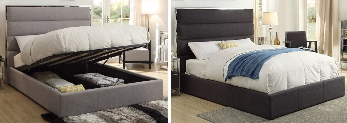 Lewis Gas Lift King Bed