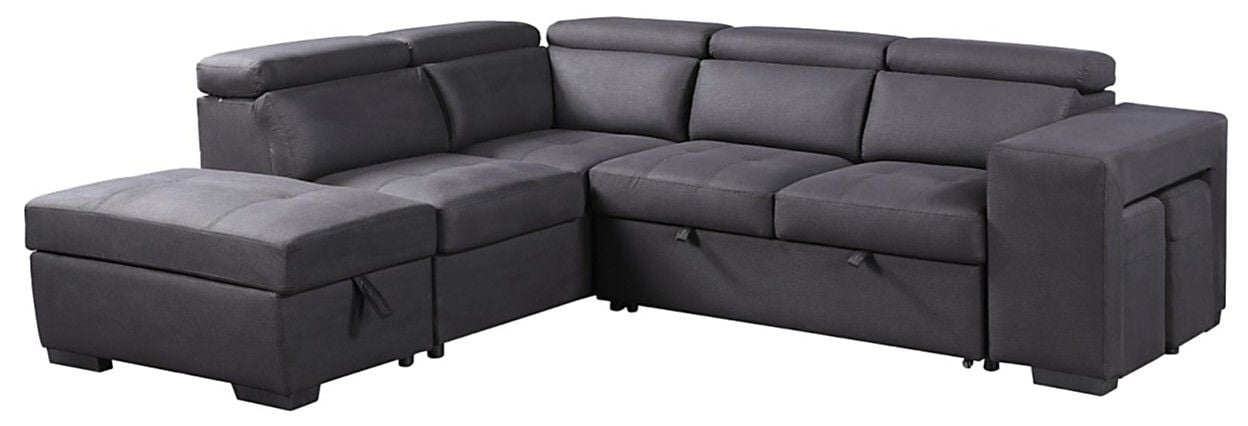 Graceland Modular Chaise Lounge With Sofa Bed