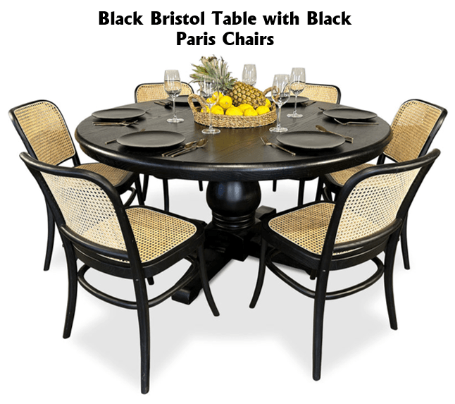 Bristol 7 Piece Dining Suite with Paris Chairs - 1500mm Related