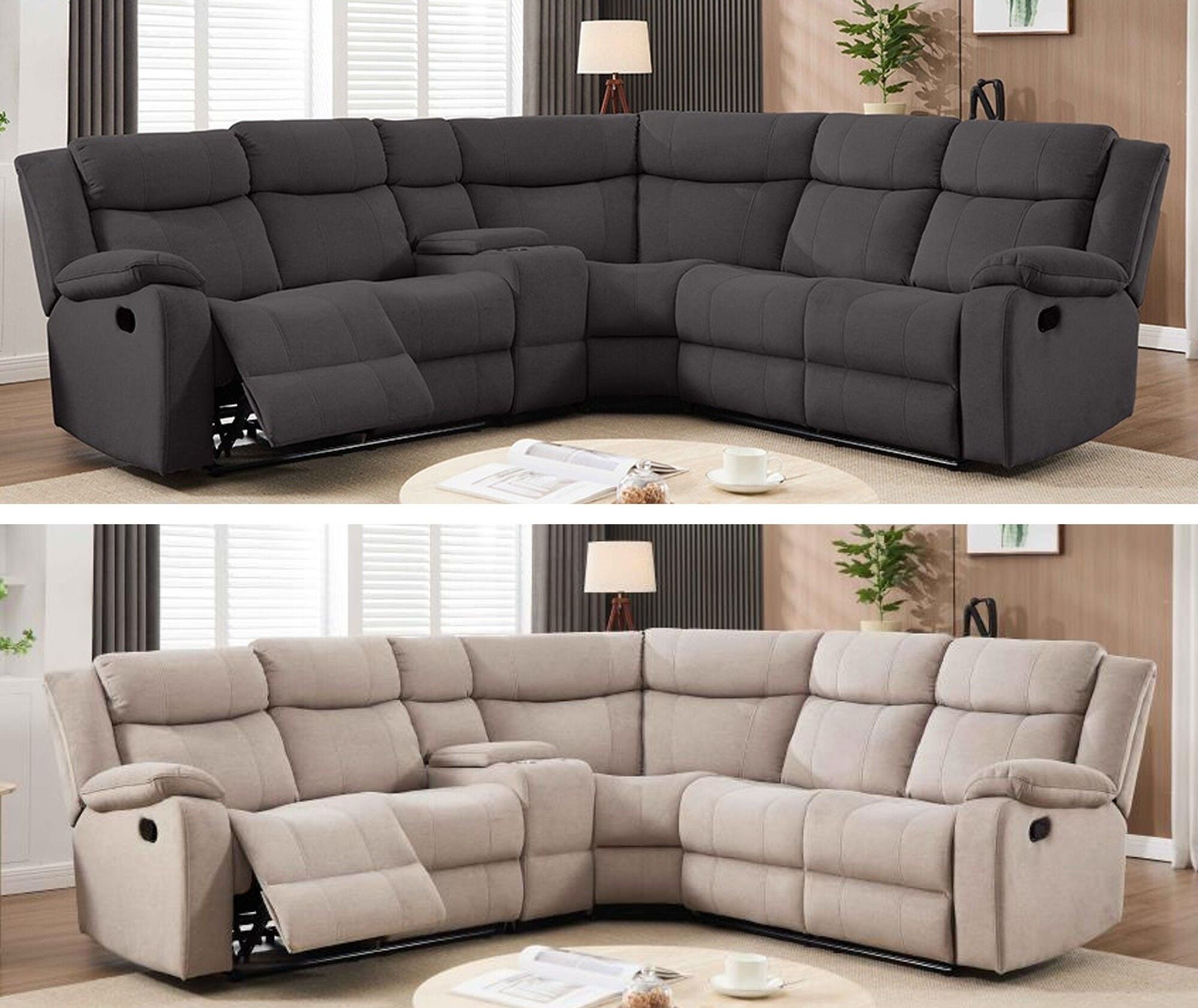 Gerald Corner Reclining Lounge Main Gerald Corner Reclining Lounge Main