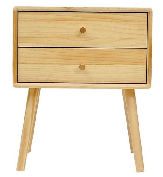 Primo Bedside Table - 2 Drawer