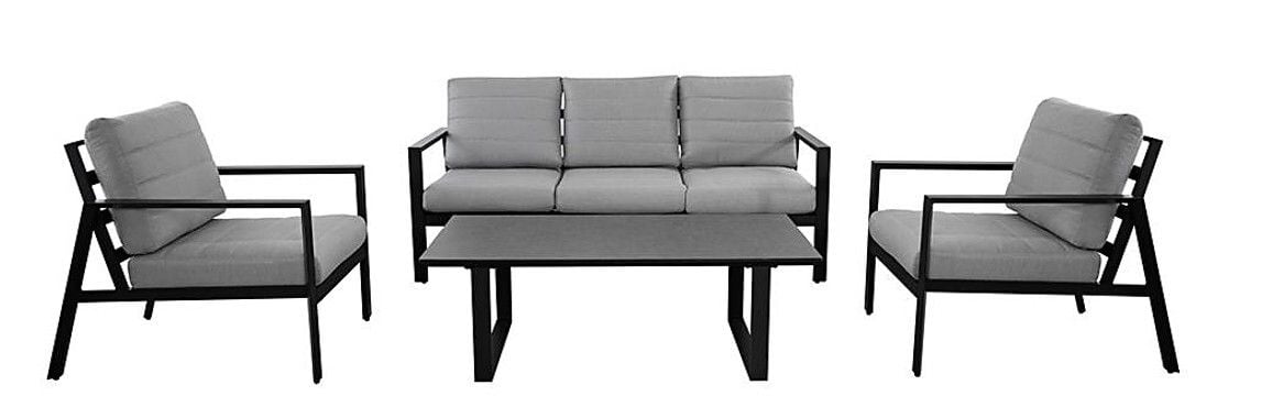 Reed Outdoor 4 Piece Lounge Set