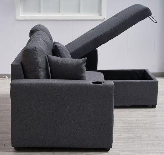 Ellie Sofa Bed with Reversible Storage Chaise Related