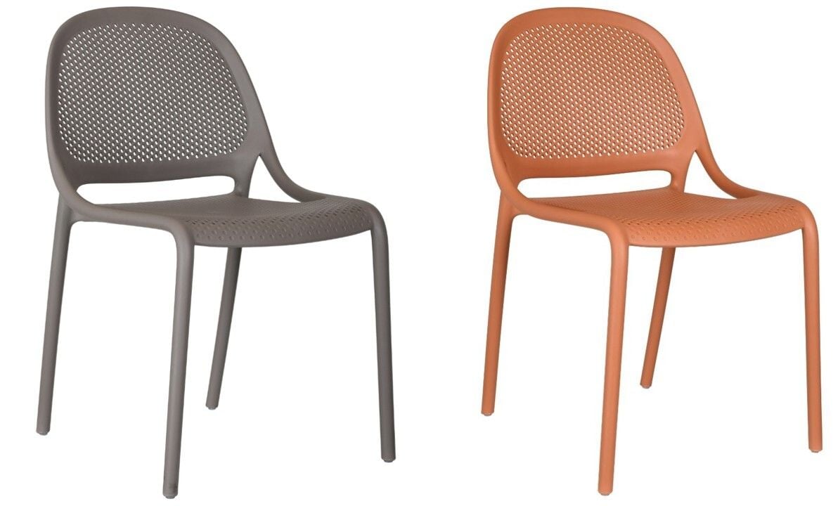 Bayside Outdoor Stackable Dining Chair - Set of 2