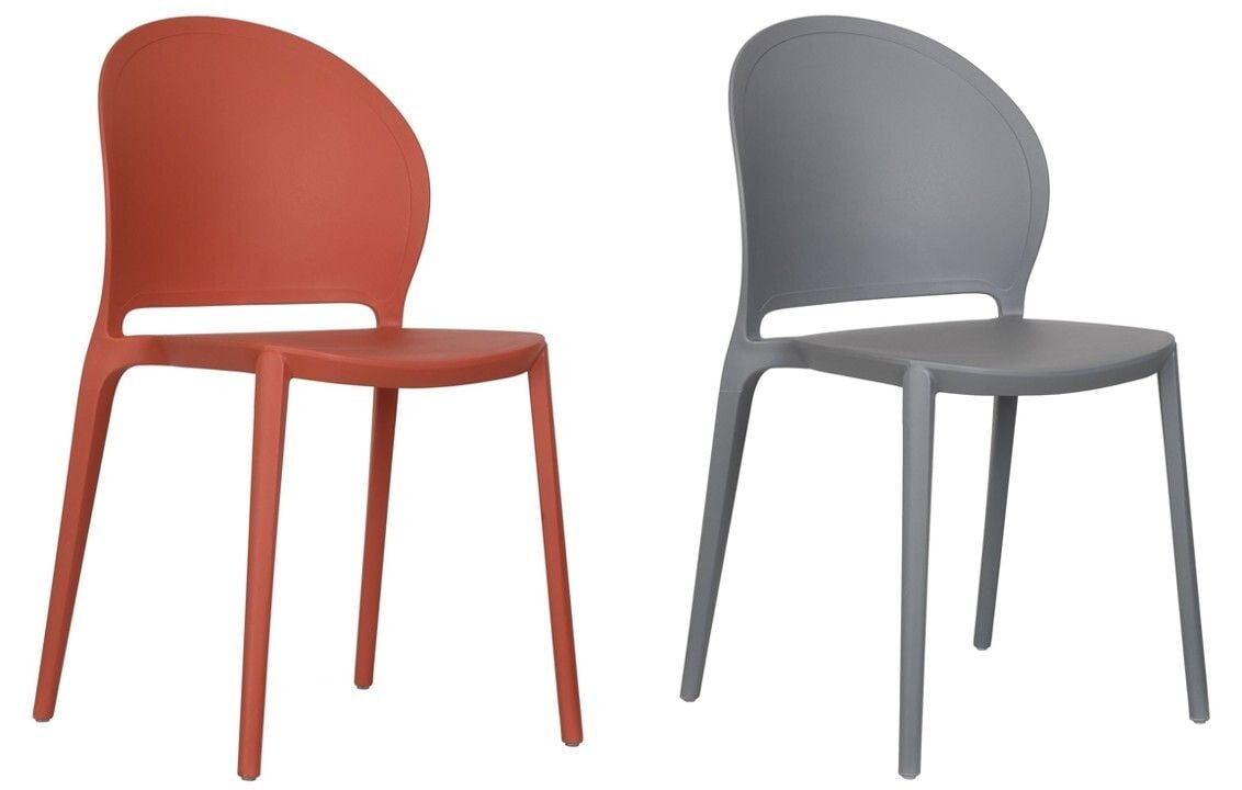 Positano Outdoor Stackable Chair - Set of 2