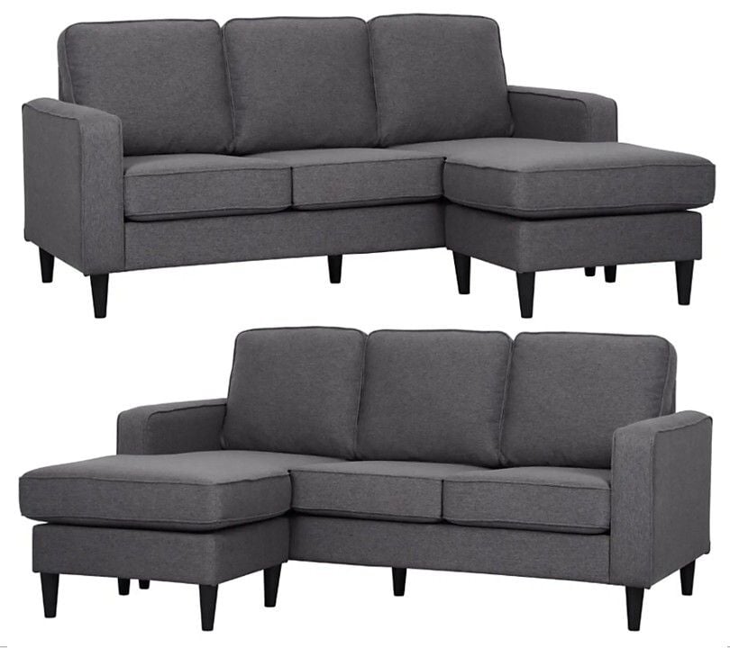 Waterfall 3 Seat Lounge with Reversible Chaise