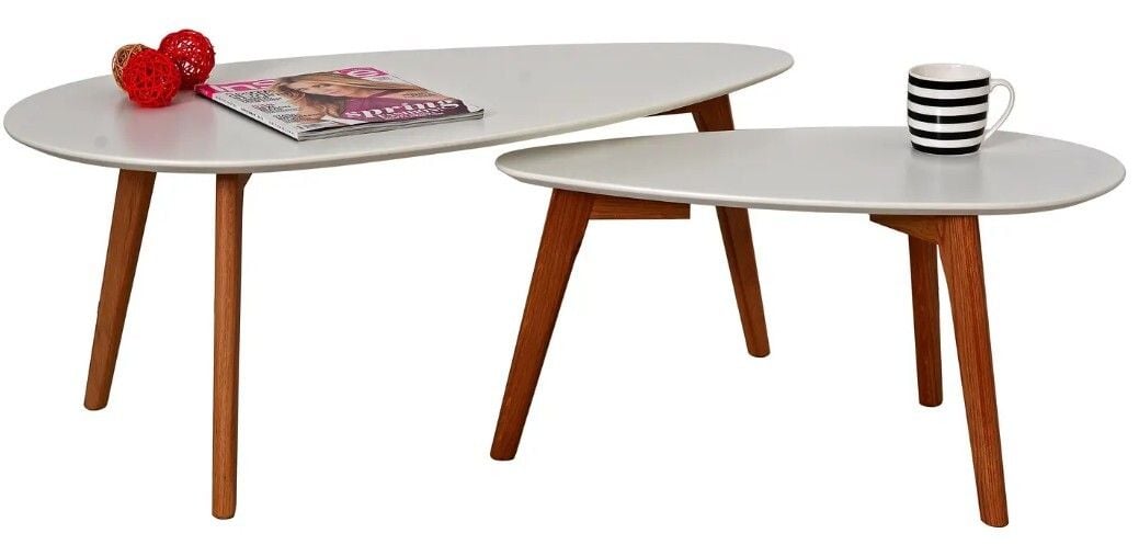 Danish Coffee Table Set - Triangle