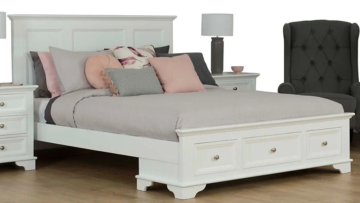 White Hampton Queen Bed Related White Hampton Queen Bed Related