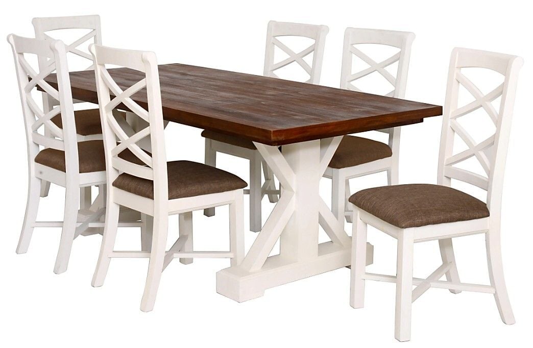 Marcella 7 Piece Dining Suite - 2000mmm Main Marcella 7 Piece Dining Suite - 2000mmm Main