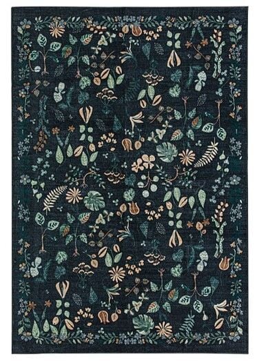 Jungle Rug - Black/Charcoal