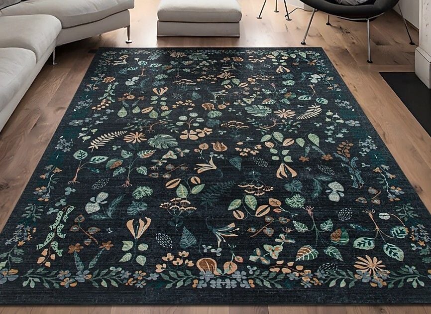 Jungle Rug - Black/Charcoal Related Jungle Rug - Black/Charcoal Related