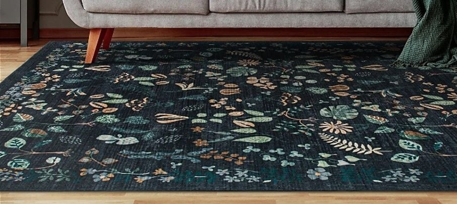 Jungle Rug - Black/Charcoal Related Jungle Rug - Black/Charcoal Related