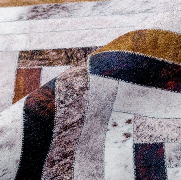 Faux Cowhide Rug - Stripe Related Faux Cowhide Rug - Stripe Related