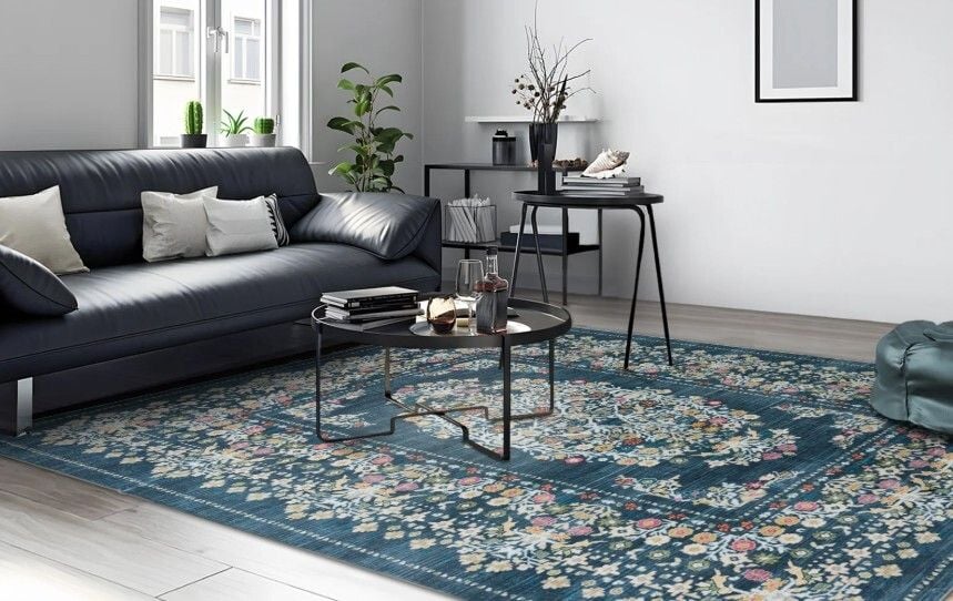 Floral Rug - Border Related Floral Rug - Border Related