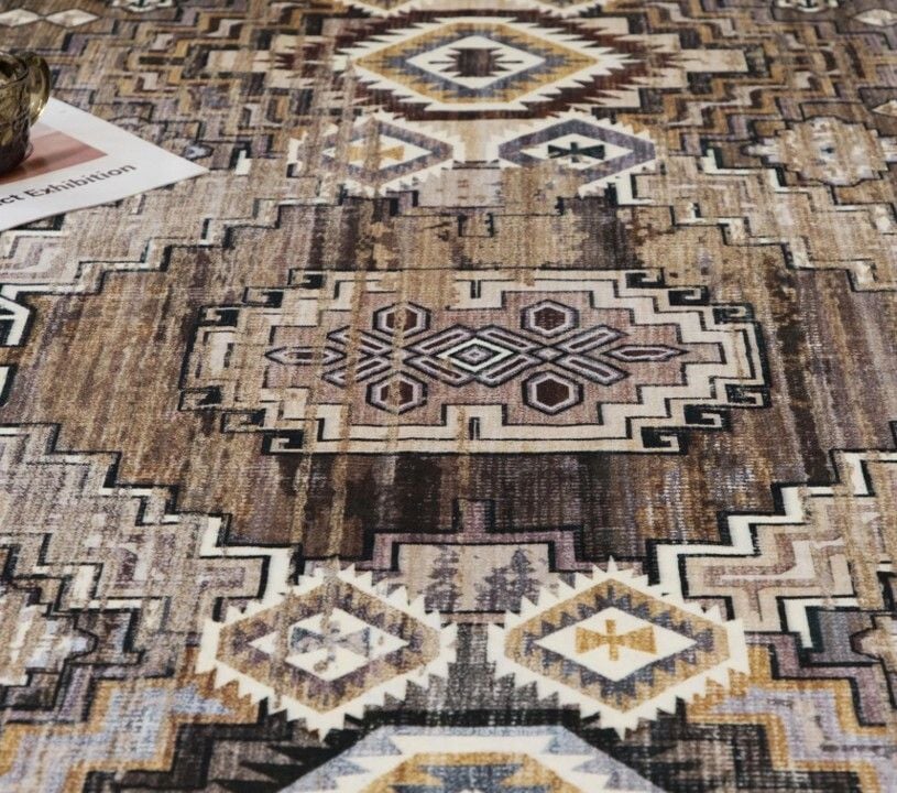 Traditional Rug - Gold Brown & Grey Related Traditional Rug - Gold Brown & Grey Related