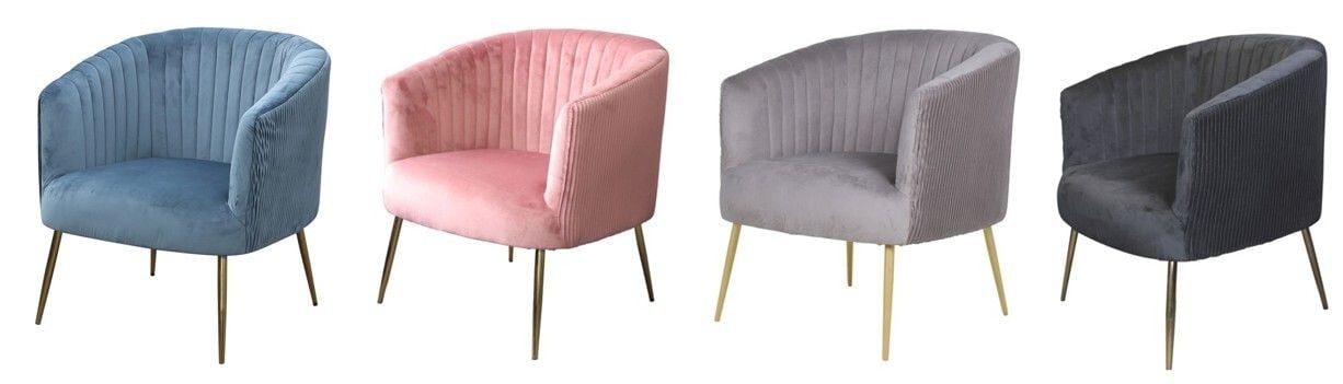 Perla Velvet Chair